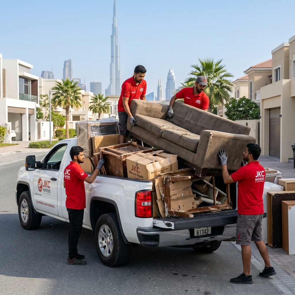 Junk Removal Crew in JKC Uniform